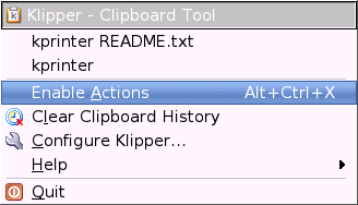 The Clipboard Klipper
