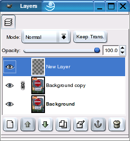 Layers, Channels, and Paths Dialog